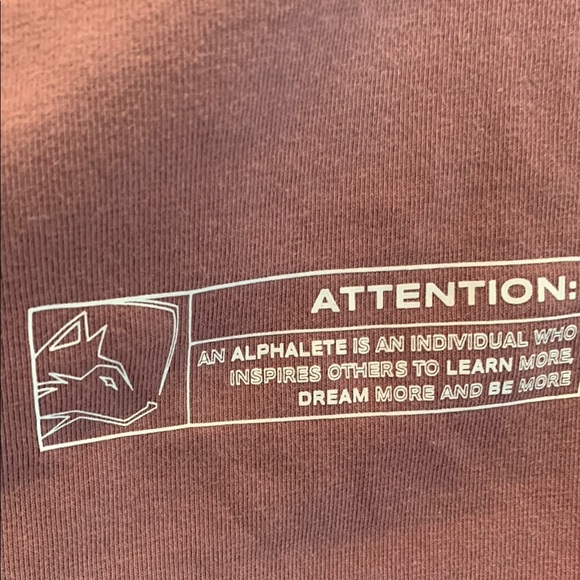 Alphalete Lifestyle Fit Tee XS - Picture 3 of 4